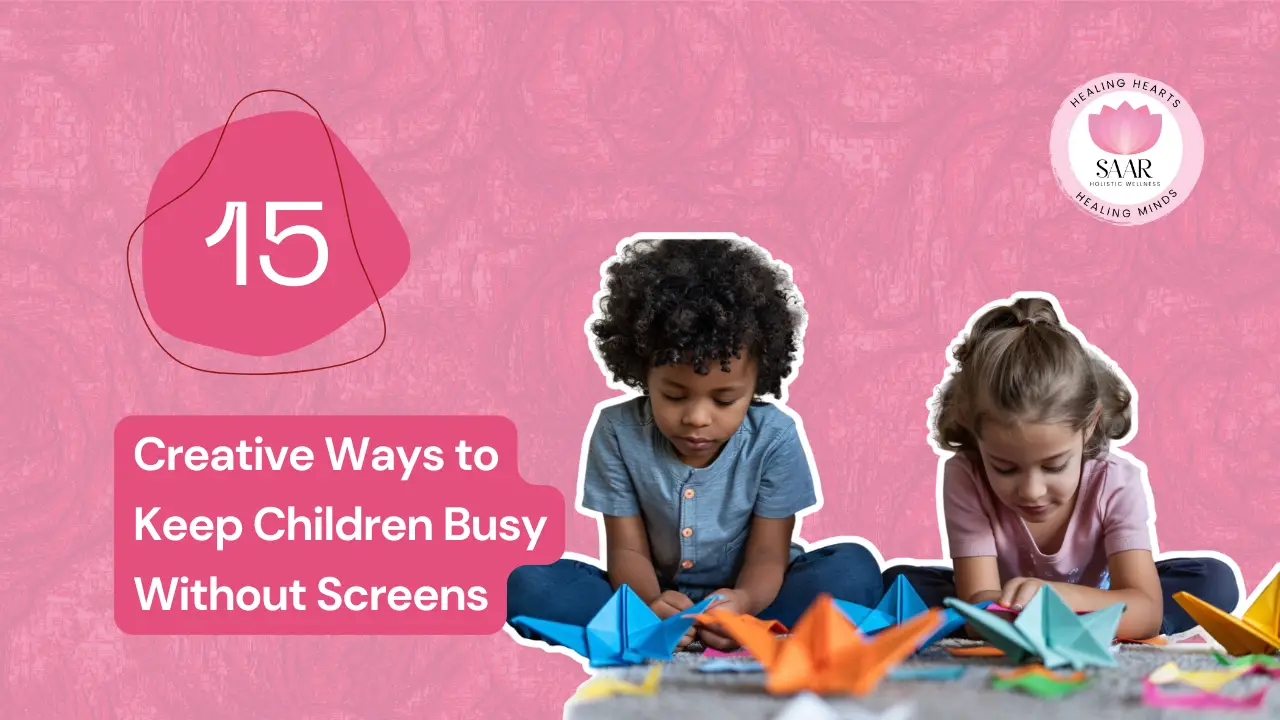 Screen free activities for kids