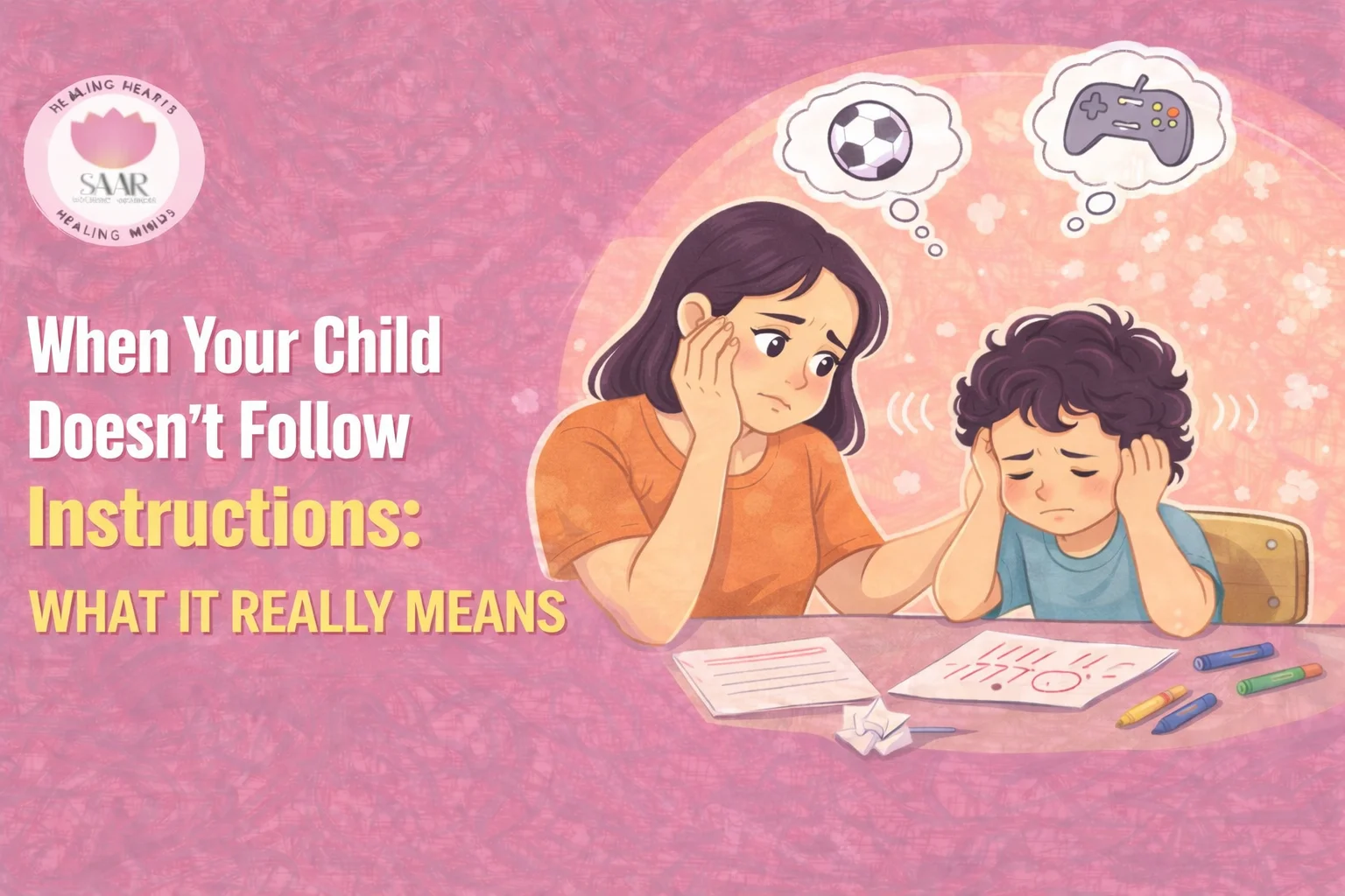 when children struggle with instructions