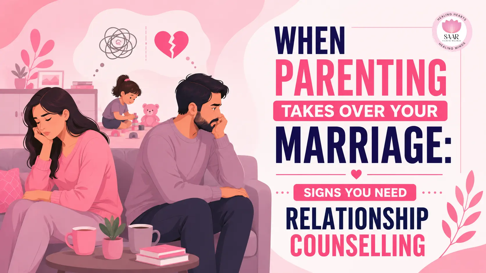 feeling like co parents instead of partners why relationship counselling matters