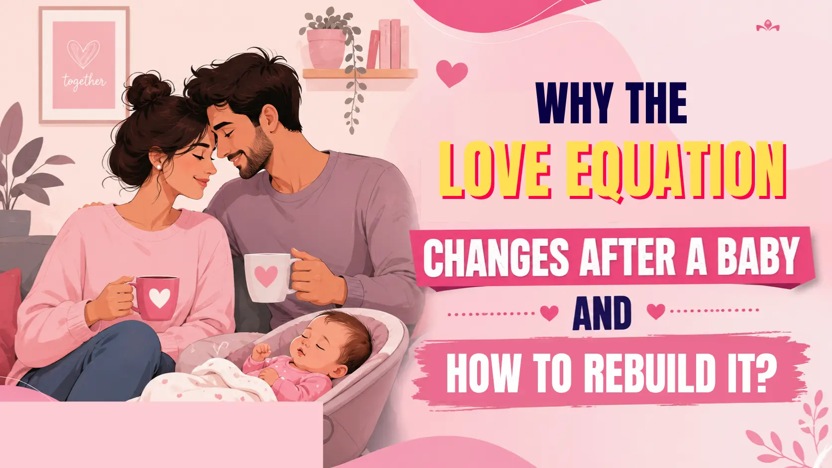why the love equation changes after a baby and how to rebuild it