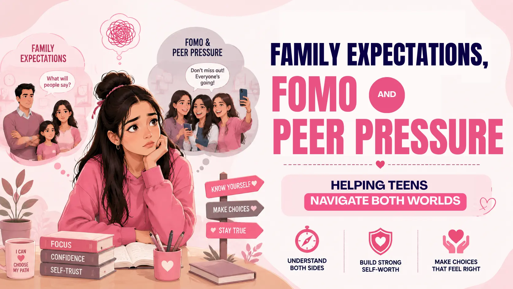 family expectations, fomo, and peer pressure