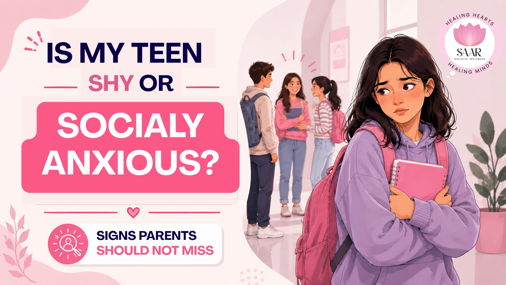 is my teen shy or socially anxious
