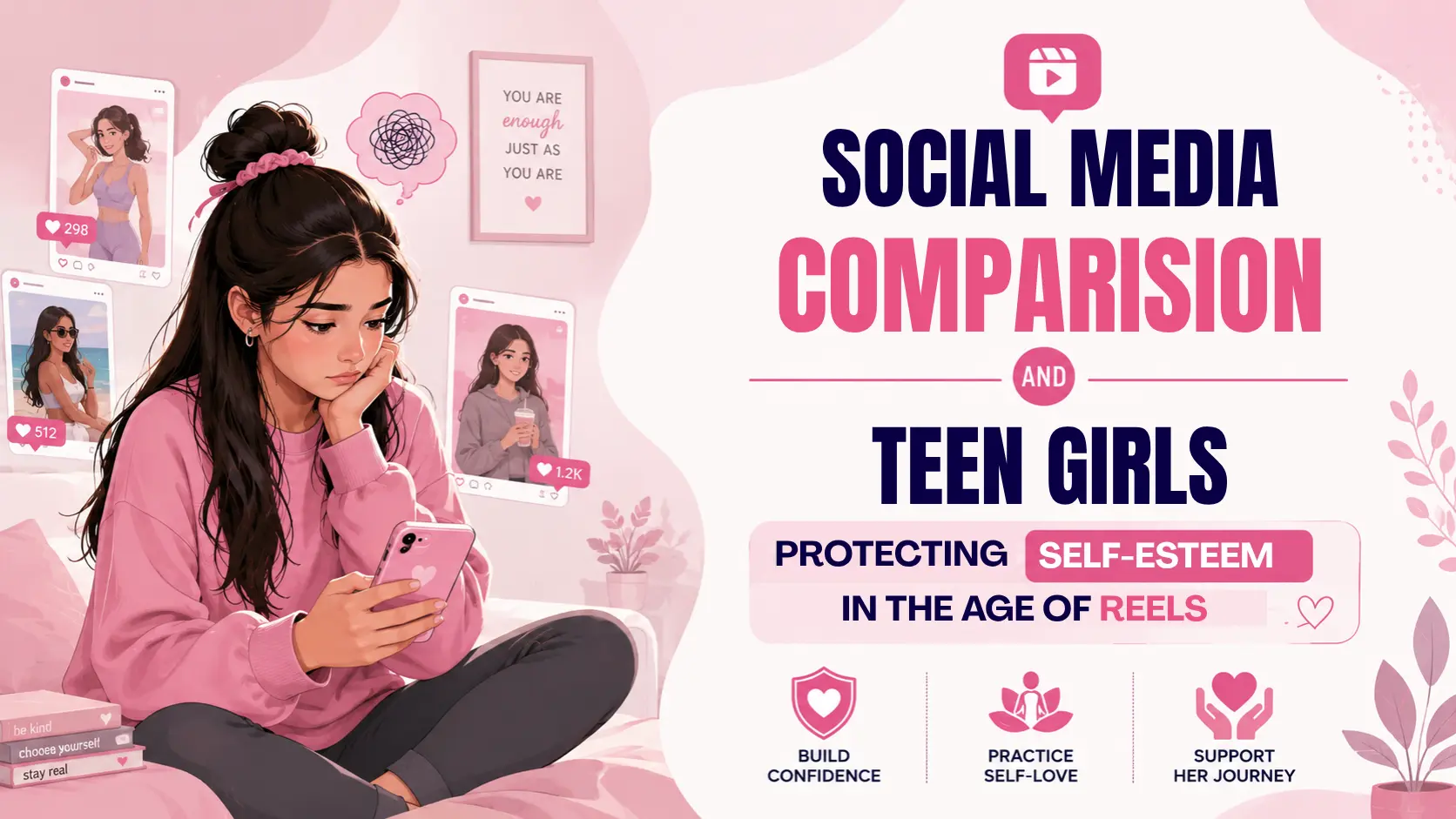 social media comparison and teen girls protecting self esteem in the age of reels