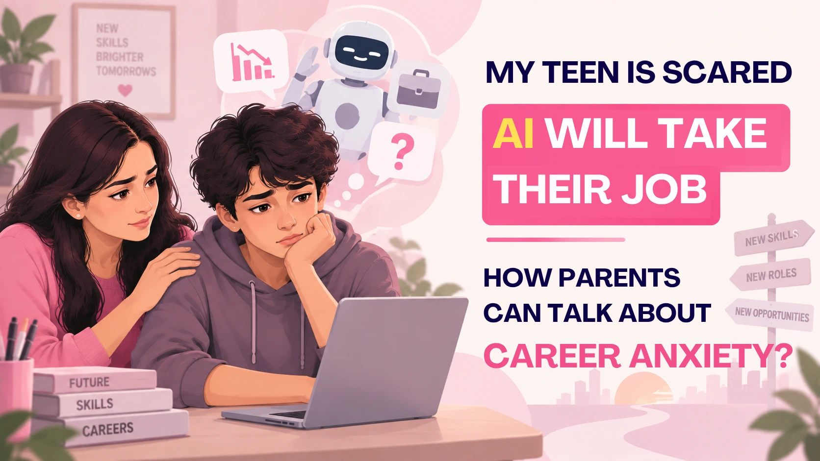 my teen is scared ai will take their job